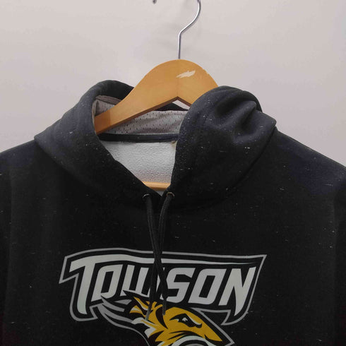 メキシコ製 TOWSON UIVERSITY ロゴ プリント グラデーション プルオーバー パーカー メンズ import:M