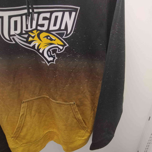 メキシコ製 TOWSON UIVERSITY ロゴ プリント グラデーション プルオーバー パーカー メンズ import:M