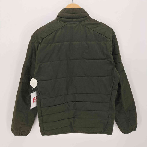 ギャップ Gap ヘリンボーン ツイル プリマロフト 中綿 ジップアップ ブルゾン PRIMALOFT メンズ import:XS