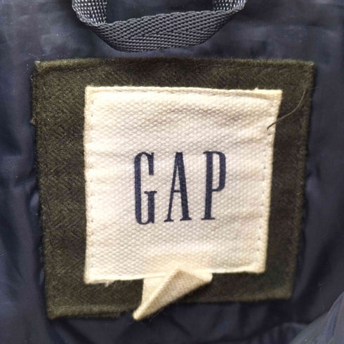ギャップ Gap ヘリンボーン ツイル プリマロフト 中綿 ジップアップ ブルゾン PRIMALOFT メンズ import:XS