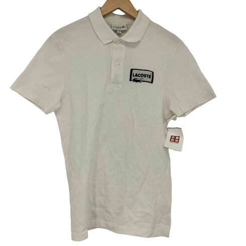 ラコステ LACOSTE ヴィンテージブランドネームバッジポロシャツ メンズ import:S