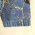 sara studio チャイナ パッチワーク デニムジャケット レディース import:M