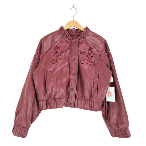 anewstar フェイクレザー ジャケット レディース import:XL