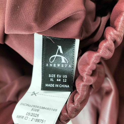 anewstar フェイクレザー ジャケット レディース import:XL