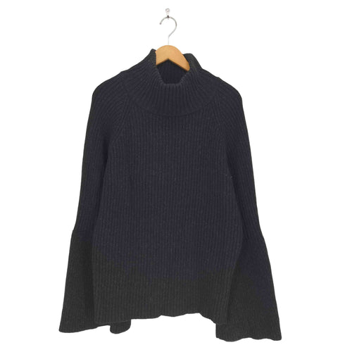 シティショップ CITYSHOP 袖フレアタートルネックニット レディース
