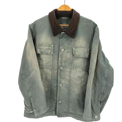 オーラリー AURALEE オーガニックコットンダックブルゾン メンズ