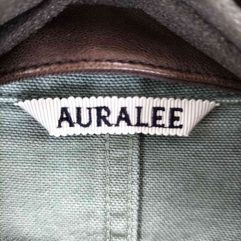 オーラリー AURALEE オーガニックコットンダックブルゾン メンズ
