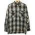 Flyivg Scotsman オンブレチェック フラップポケット ヘビー フランネル L/S シャツ メンズ JPN:M