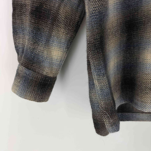 Flyivg Scotsman オンブレチェック フラップポケット ヘビー フランネル L/S シャツ メンズ JPN:M