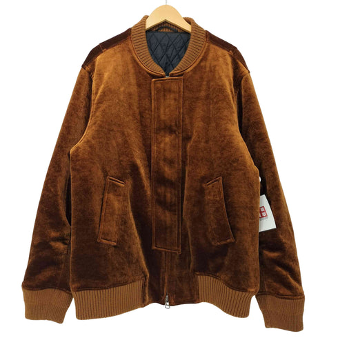 サタデーズニューヨークシティ Saturdays NYC ベルベット ボンバージャケット フライトジャケット メンズ import:L