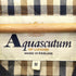 アクアスキュータム AQUASCUTUM イギリス製 ウールカシミヤ フード着脱可 比翼ジップ ステンカラーコート メンズ import:M