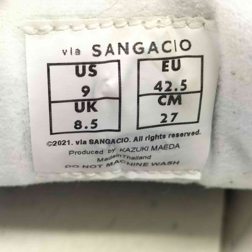 VIA SANGACIO STEEL BLUE SUEDE SNEAKERS にゅーず スエード スニーカー メンズ JPN:27
