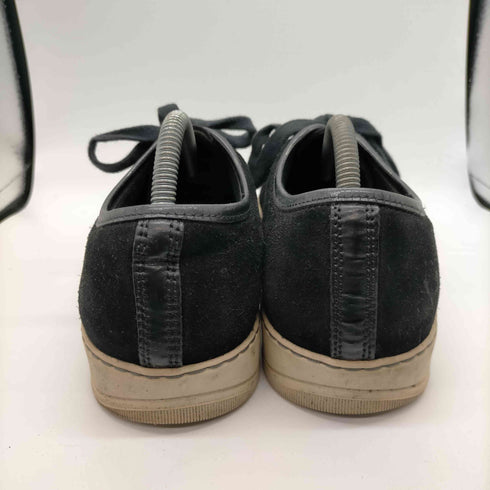 ランバン LANVIN エナメル スエード コンビ ローカット スニーカー メンズ 6