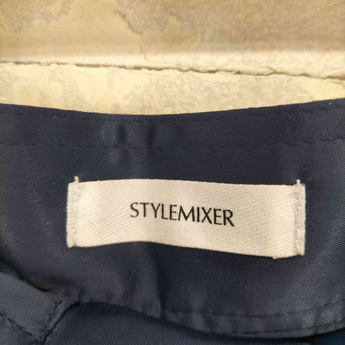 スタイルミキサー STYLEMIXER ミラーサテンカーゴパンツ レディース M
