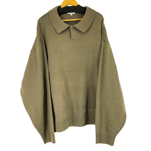 シティー CITY L/S ニットポロシャツ メンズ