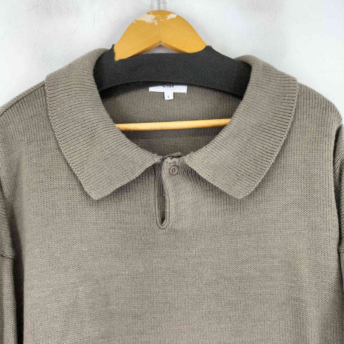 シティー CITY L/S ニットポロシャツ メンズ