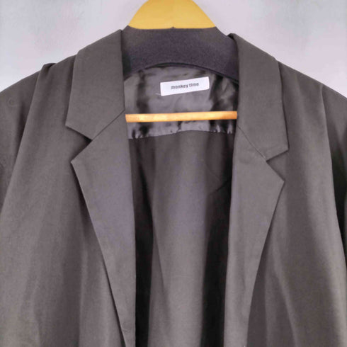 モンキータイム MONKEY TIME TR/TWILL LAPEL SHIRT メンズ JPN:M