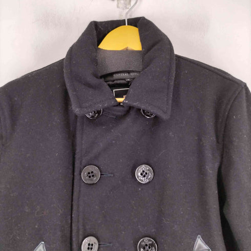 アルファ ALPHA メルトンウールピーコート メンズ JPN:M