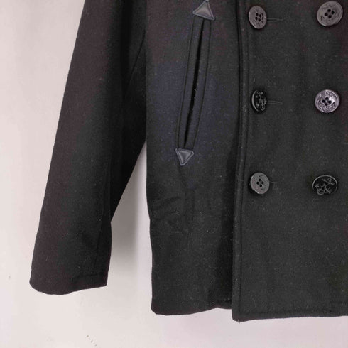 アルファ ALPHA メルトンウールピーコート メンズ JPN:M