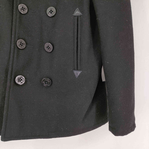 アルファ ALPHA メルトンウールピーコート メンズ JPN:M