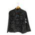 トリココムデギャルソン tricot COMME des GARCONS 01AW ベルベッド ベロア チャイナシャツ レディース JPN:M