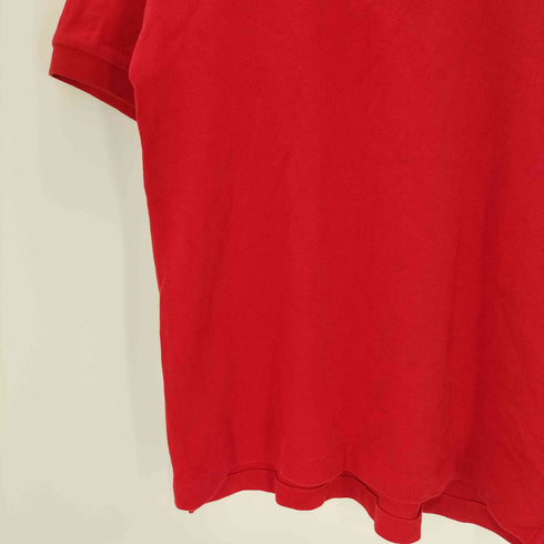 プレイコムデギャルソン PLAY COMME des GARCONS AD2022 Red Heart PLAY Polo Shirt コットン ワッペンロゴ S/S ポロシャツ メンズ JPN:L