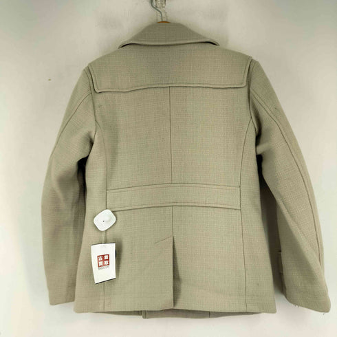 バーバリーブラックレーベル BURBERRY BLACK LABEL ウールピーコート メンズ import:S