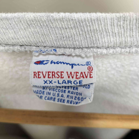 チャンピオン Champion 90S 刺繍タグ 前期 usa製 Sunkist リバースウィーブ 企業ロゴ クルーネックスウェット メンズ JPN:XXL
