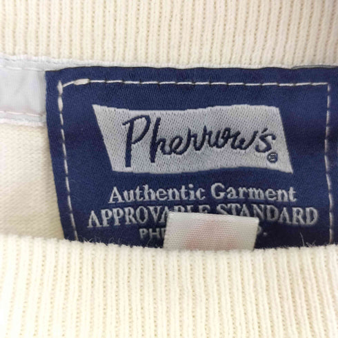 フェローズ PHERROWS 両面プリント S/S Tシャツ メンズ 40