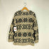 HANDKNIT シルク ウール ノルディック ネップ ニット メンズ import:M