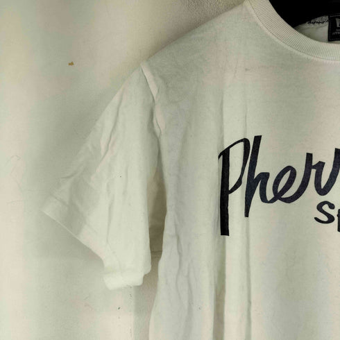 フェローズ PHERROWS フロントプリント S/S Tシャツ メンズ 40