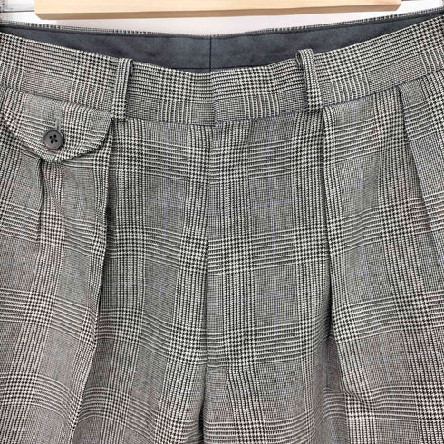 ポロバイラルフローレン Polo by RALPH LAUREN 90s 2タック チェック ストレート スラックスパンツ メンズ 170