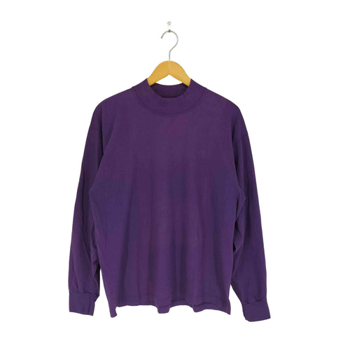 ギャップ Gap 90-00s OLD USA製 モックネックカットソー メンズ M