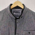 ヒューゴボス HUGO BOSS MADE IN INGLAND 英国製 裏地 マドラスチェック スタンドカラー ウール ジャケット メンズ import:L