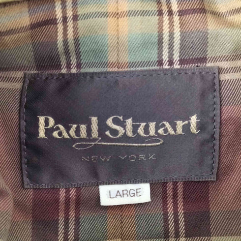 ポールスチュアート Paul Stuart 裏地チェックモッズコート メンズ L