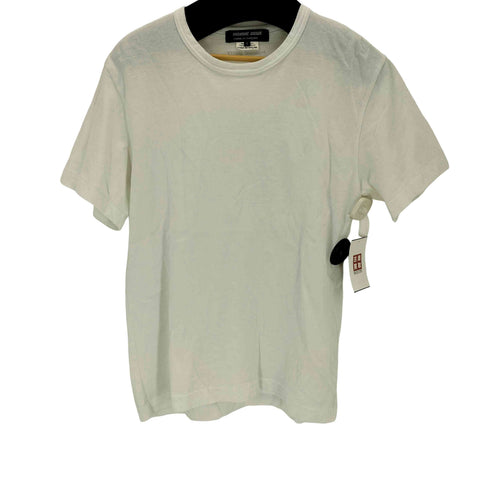 コムデギャルソンオムドゥ COMME des GARCONS HOMME DEUX 25SS 綿天竺 背ロゴプリント Tシャツ メンズ JPN:S