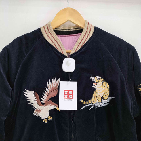 テイラートウヨウ TAILOR TOYO テーラー東洋 SOUVENIR JACKET 別珍×サテン OKINAWA×USMC龍 メンズ JPN:M