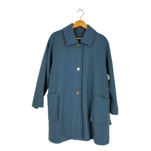 コットンハウスアヤ Cotton House Aya PICK UP ウールナイロン ステンカラーコート レディース