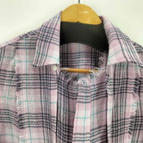 マウジー moussy DOUBLE FRONT TARTAN シャツ レディース FREE