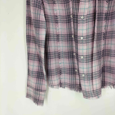 マウジー moussy DOUBLE FRONT TARTAN シャツ レディース FREE