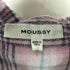 マウジー moussy DOUBLE FRONT TARTAN シャツ レディース FREE