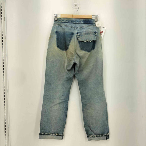 セブンバイセブン SEVEN BY SEVEN REWORK DENIM TROUSERS ボタンフライ デニムパンツ メンズ S