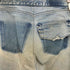 セブンバイセブン SEVEN BY SEVEN REWORK DENIM TROUSERS ボタンフライ デニムパンツ メンズ S