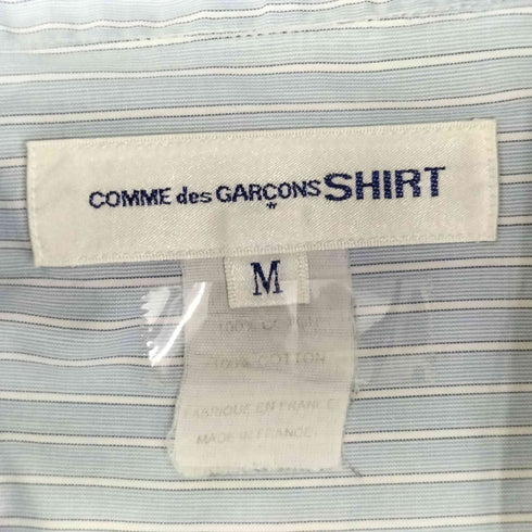 コムデギャルソンシャツ COMME des GARCONS SHIRT ストライプレギュラーカラーL/S シャツ メンズ JPN:M