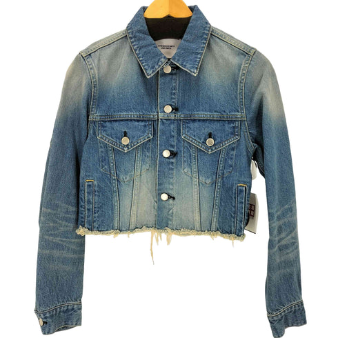 ジェーンスミス JANE SMITH 25SS 12.75oz DENIM CUT O FF TRUCKER デニムジャケット レディース JPN:38
