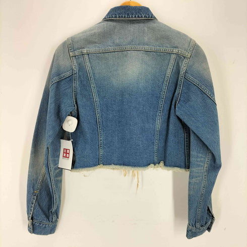 ジェーンスミス JANE SMITH 25SS 12.75oz DENIM CUT O FF TRUCKER デニムジャケット レディース JPN:38