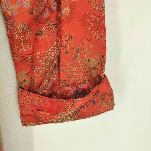 総刺繍ガウンコート メンズ