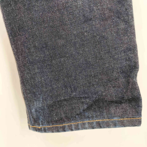 ヘリル HERILL タック ボタンフライ インディゴ ワイドデニムパンツ メンズ 1