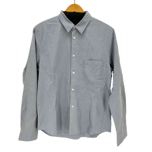 コムデギャルソンオムプリュス COMME des GARCONS HOMME PLUS ストライプレギュラーカラーL/S シャツ メンズ JPN:L