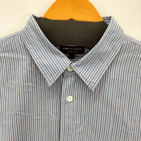 コムデギャルソンオムプリュス COMME des GARCONS HOMME PLUS ストライプレギュラーカラーL/S シャツ メンズ JPN:L